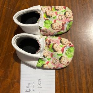 Handmade Genuine Leather Toddler Moccasins